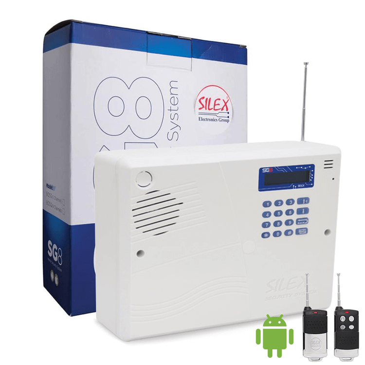 قیمت دزدگیر اماکن سایلکس silex مدل SG8-805Q