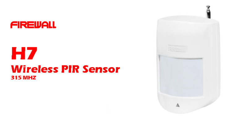 چشمی دزدگیراماکن فایروال firewall h7 سنسور حرکتی بی سیم